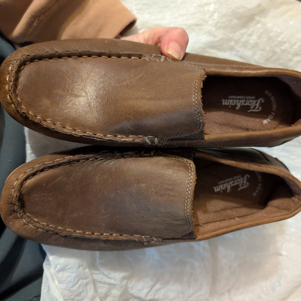 Florsheim Kids Brown Leather Dress Shoes
